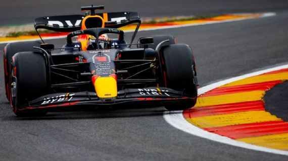 Checo Pérez finaliza primero en la práctica 3 del GP de Bélgica