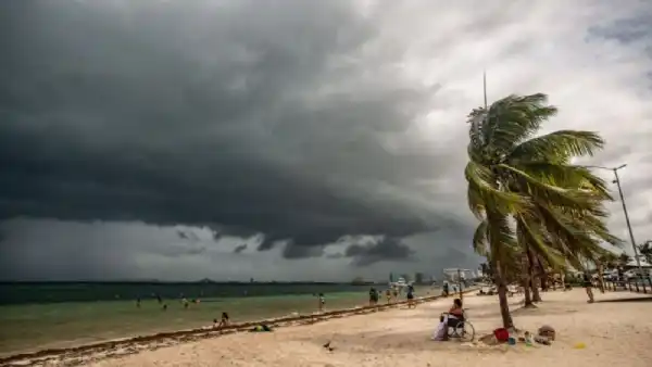 Ciclón en yucatan