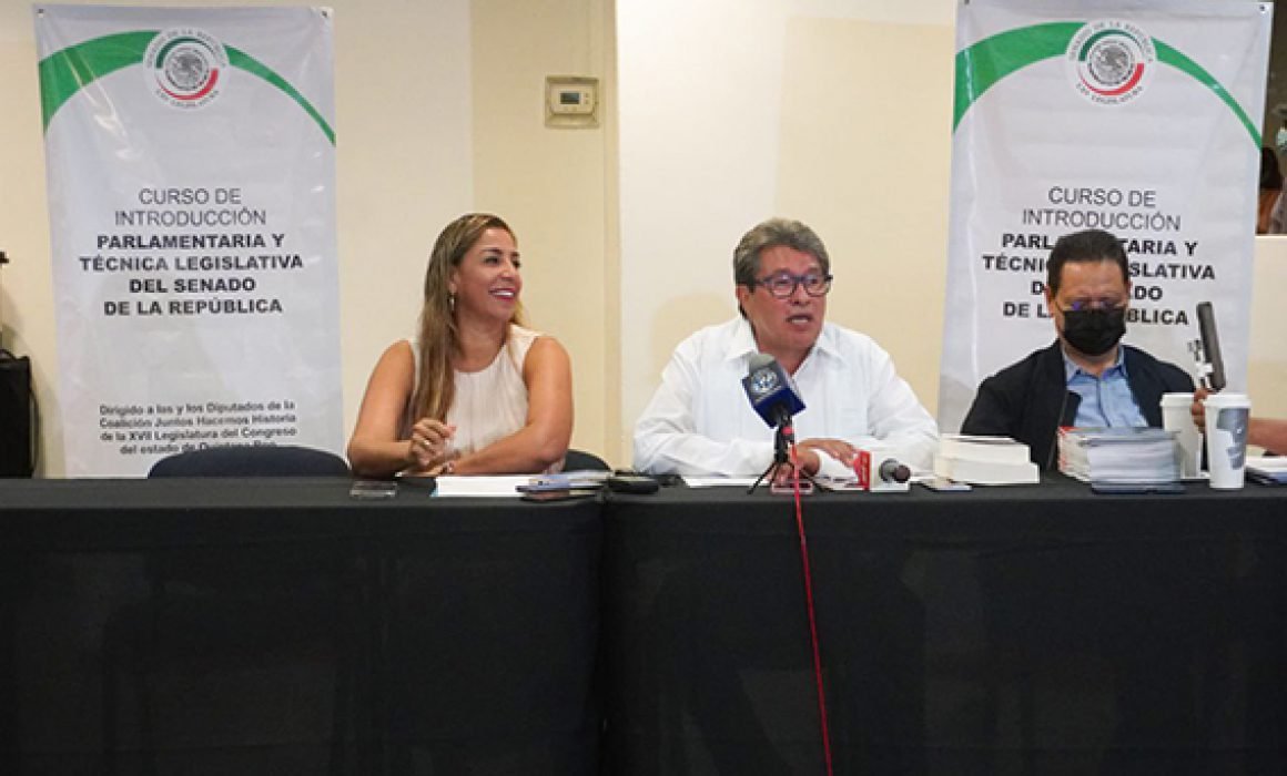 Destaca senador Monreal altura de Mara Lezama