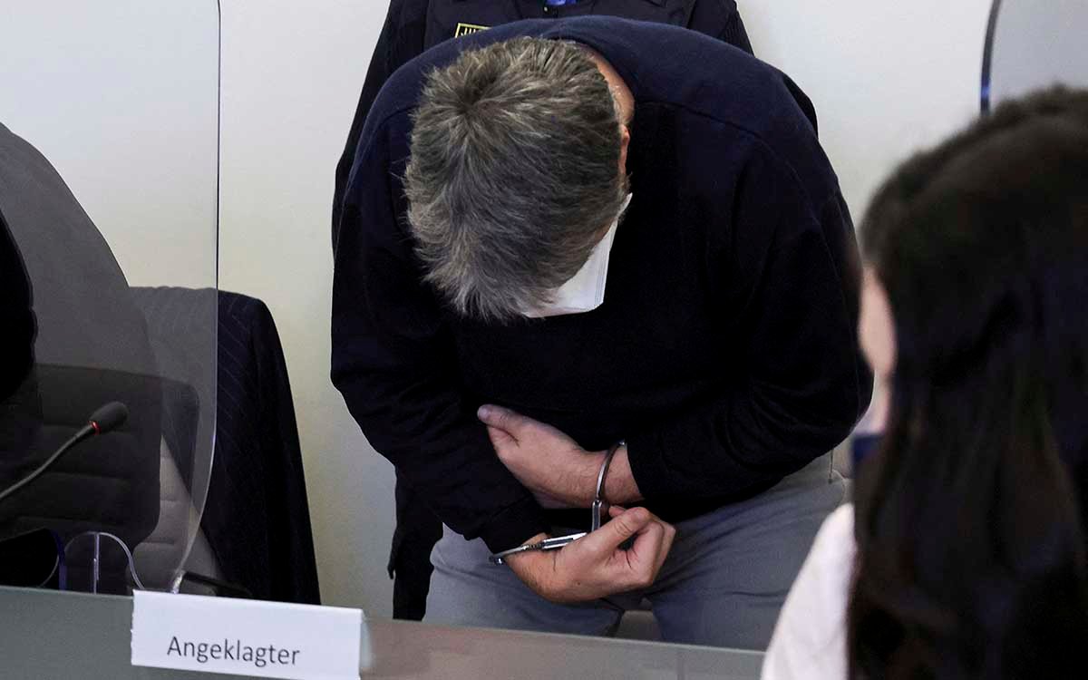 Cadena perpetua para alemán que asesinó a un empleado por pedirle que se pusiera el cubrebocas