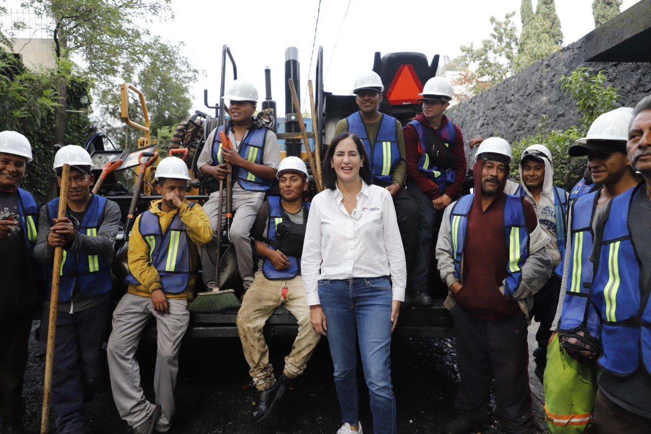 Programa de repavimentación beneficiará a más de 200 mil personas: Lía Limón