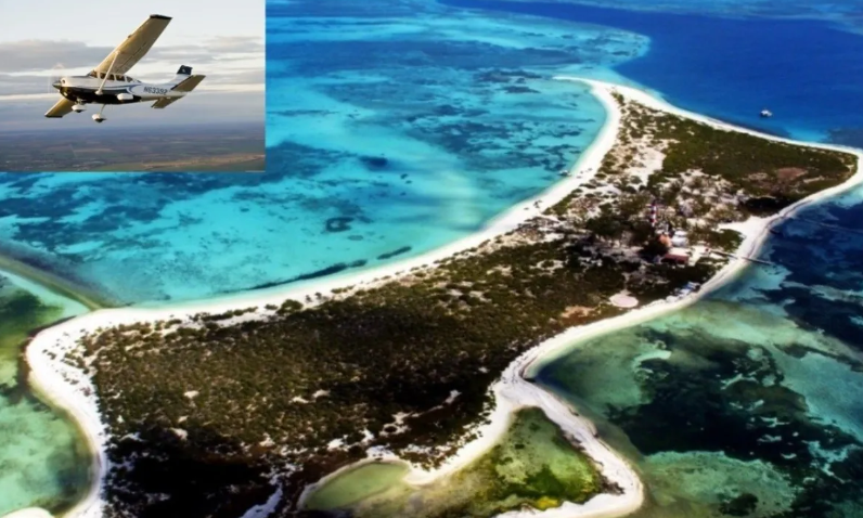Reportan desplome de aeronave cerca del arrecife Alacranes en Yucatán