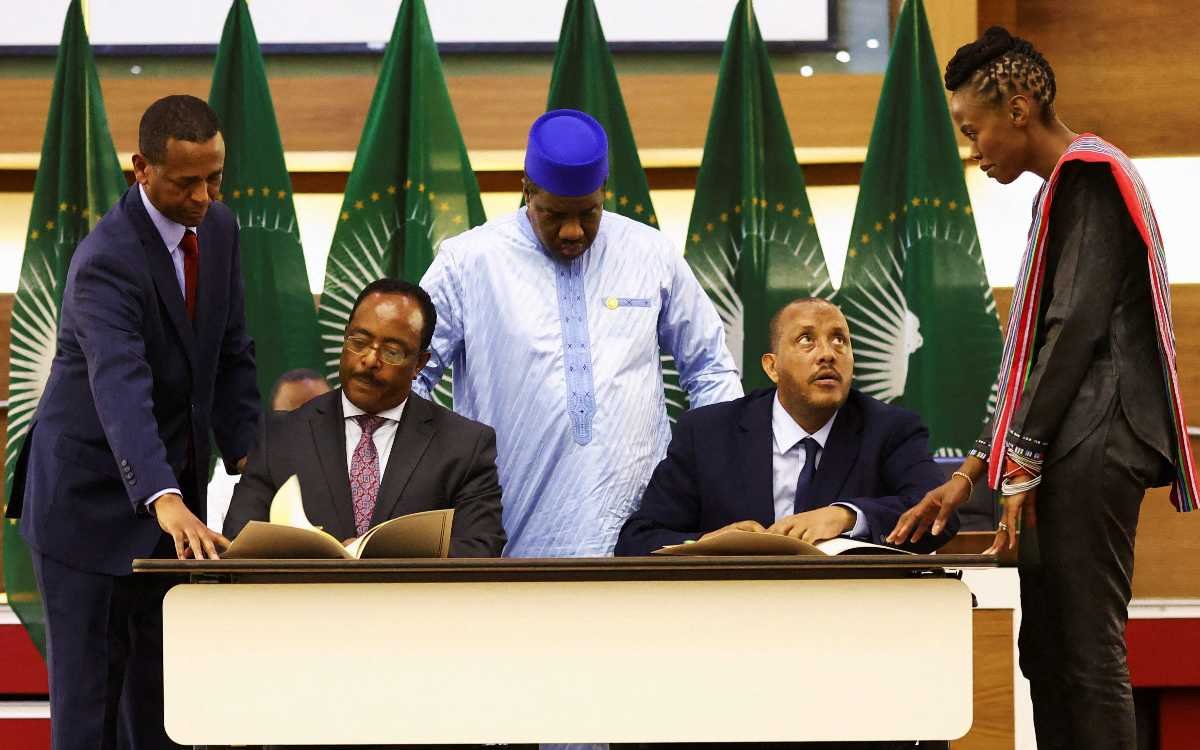 Gobierno de Etiopía y rebeldes acuerdan fin de la guerra civil