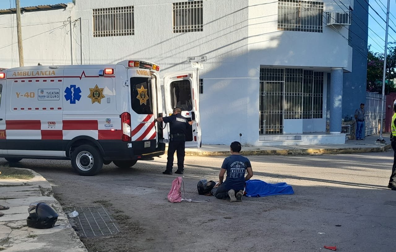 Embarazada Lesionada al Accidentarse con la Moto en que Viajaba - Diario Cambio 22