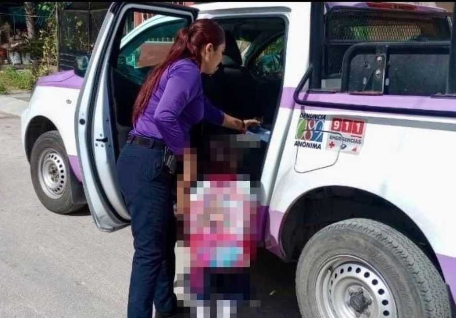 Menor víctima de maltrato doméstico rescatada en Cancún
