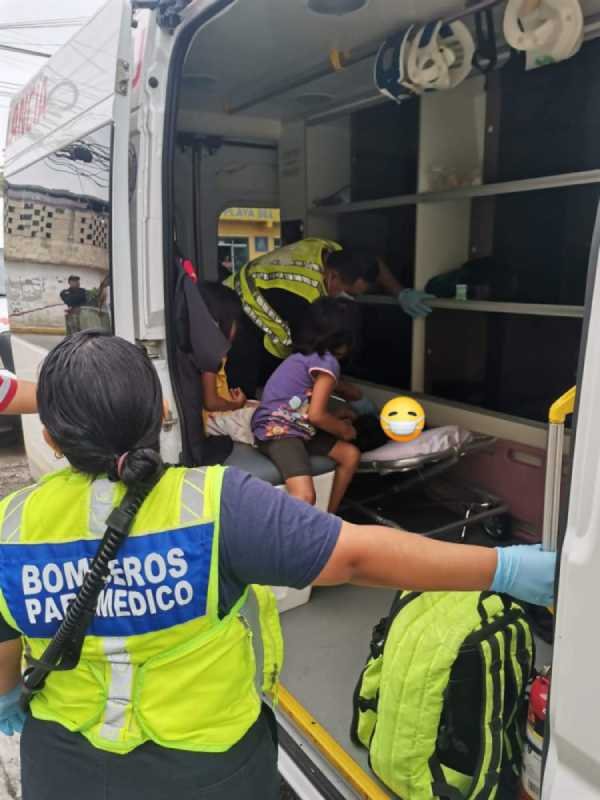 Cuatro menores rescatados de incendio en Playa del Carmen 2
