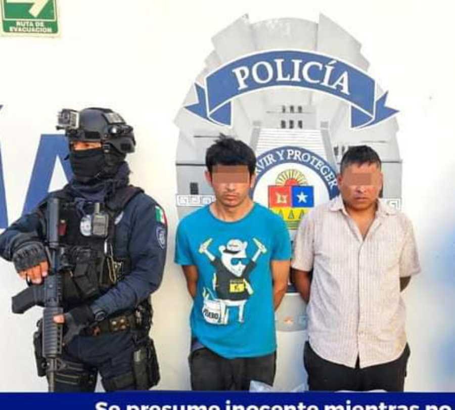 Detenidos en Playa del Carmen por posesión y tráfico de drogas