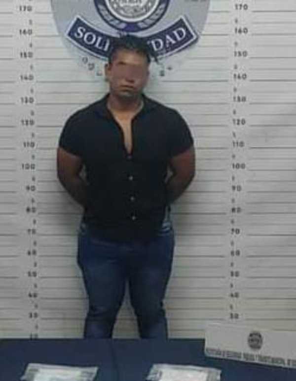 Dos individuos detenidos en Playa del Carmen por posesion de sustancias ilicitas