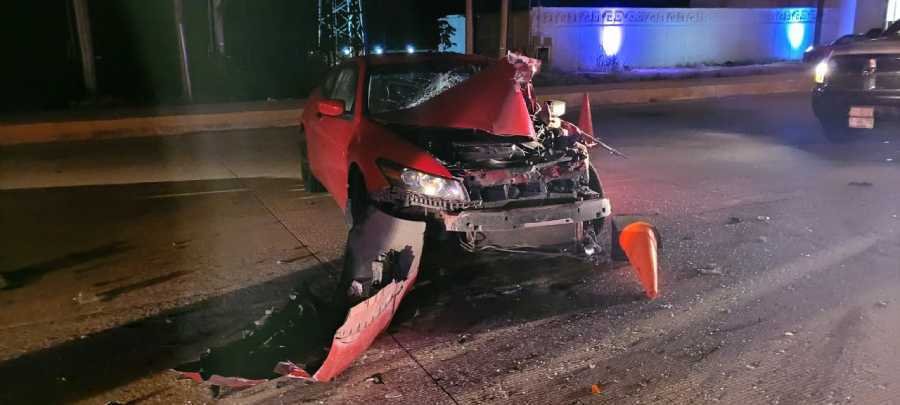 Dos personas heridas y un conductor detenido tras accidente en Cancún