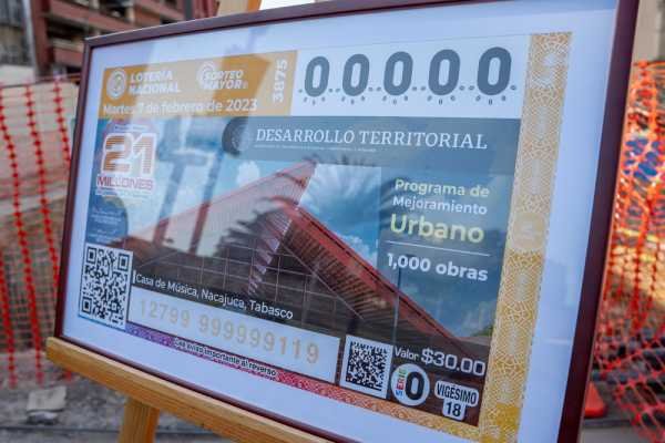 Nuevo billete de lotería celebra el Programa de Mejoramiento Urbano 2 Nuevo billete de loteria celebra el Programa de Mejoramiento Urbano 2