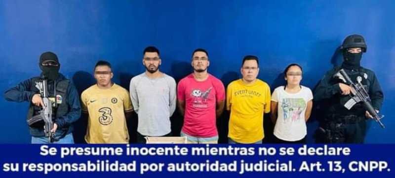 Desarticulan grupo delictivo en Cancún con drogas y arma de fuego