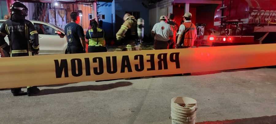 Grave incendio en vivienda de Villas del Sol causado por vela en colchón