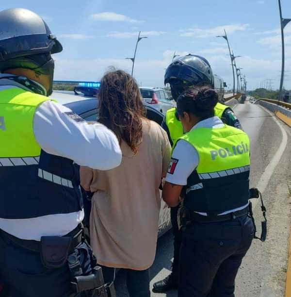 Intervencion policial exitosa evita posible caso de suicidio en Playa del Carmen 1