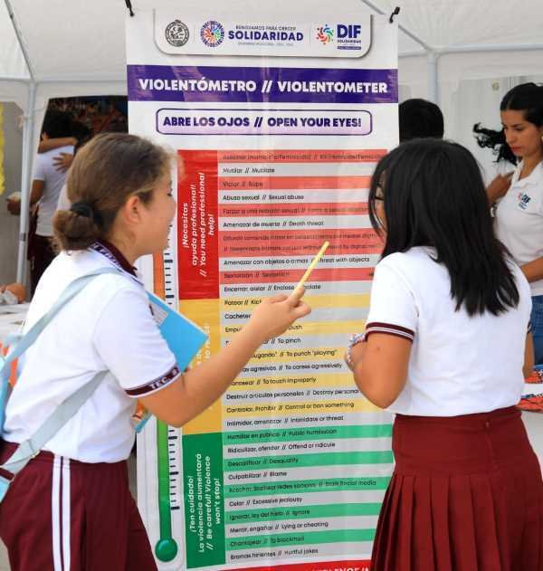 Programa DIF en tu Escuela lleva talleres de prevencion a secundarias de Solidaridad 1