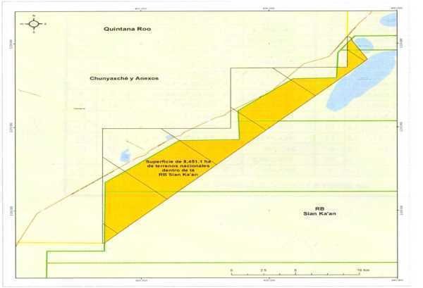 Conceden terrenos de reserva de Sian Kaan para proyectos de transporte en Quintana Roo 1