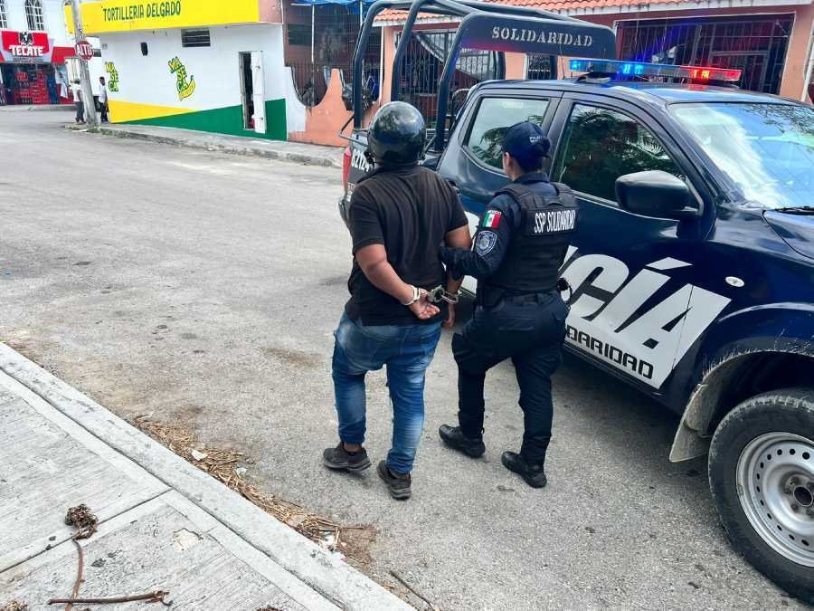 Detenido en Playa del Carmen ladrón que robaba catalizadores de vehículos