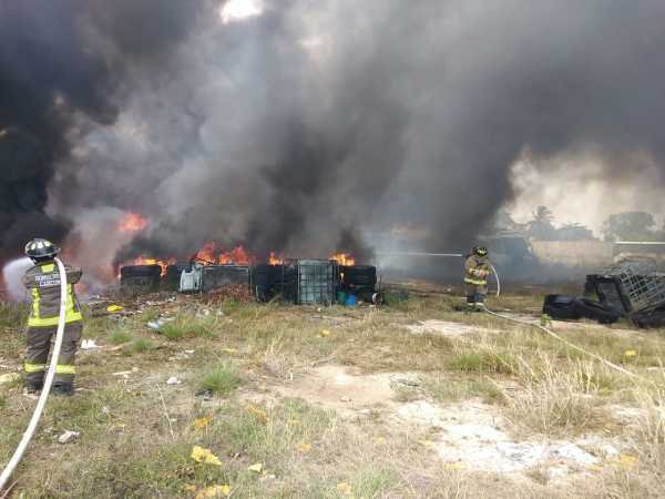 Disputa en Cancun por conato de incendio en el encierro de Turicun 1