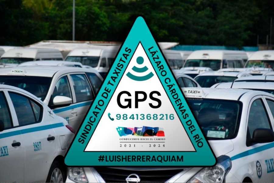 El Sindicato de Taxistas en Playa del Carmen garantiza rapidez y seguridad con monitoreo GPS de unidades