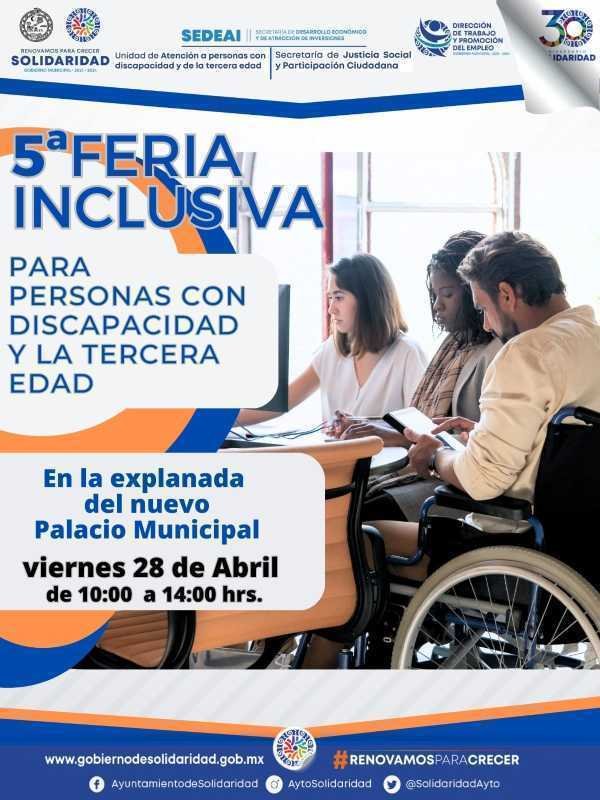 Feria inclusiva promueve la inclusion laboral de personas con discapacidad y adultos mayores 1