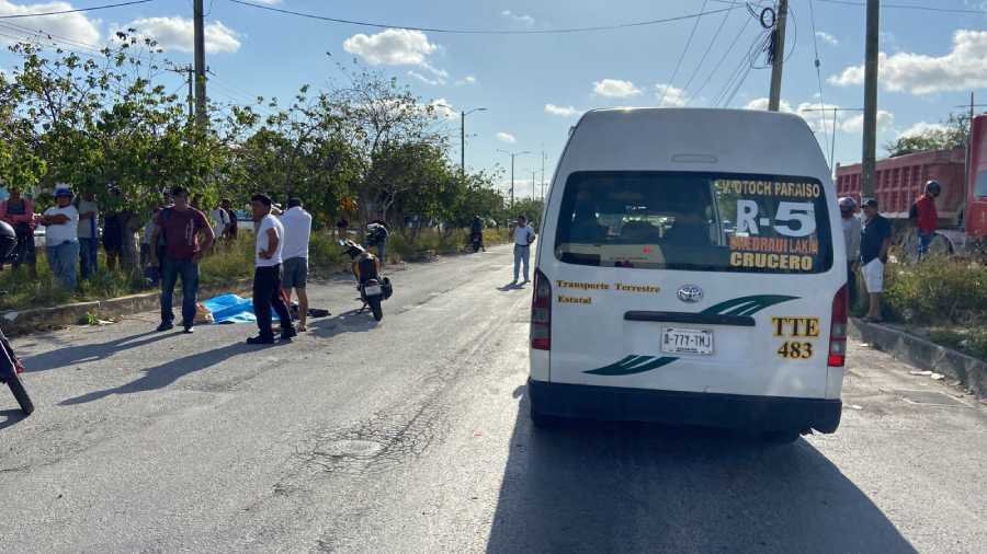Muere motociclista tras accidente en Playa del Carmen