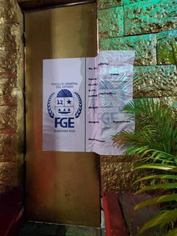 Operativo en bar de Cancun 39 detenidos y drogas aseguradas por la Fiscalia de Quintana Roo
