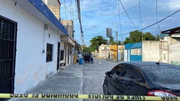 Tiroteo en Cancun deja dos heridos cerca de la avenida Jose Lopez Portillo y Bonampak 1
