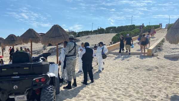 Tragedia en Playa Delfines de Cancun Joven muere ahogado en el mar 1