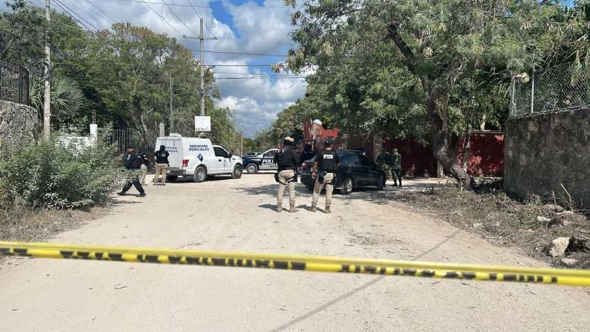 Atroz asesinato en Cancun Hombre ejecutado por sicarios en Alfredo V. Bonfil 1