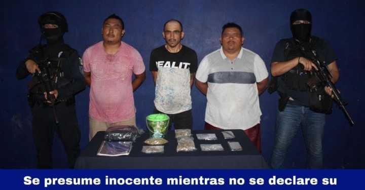 Desmantelan banda de traficantes de drogas en Cancún