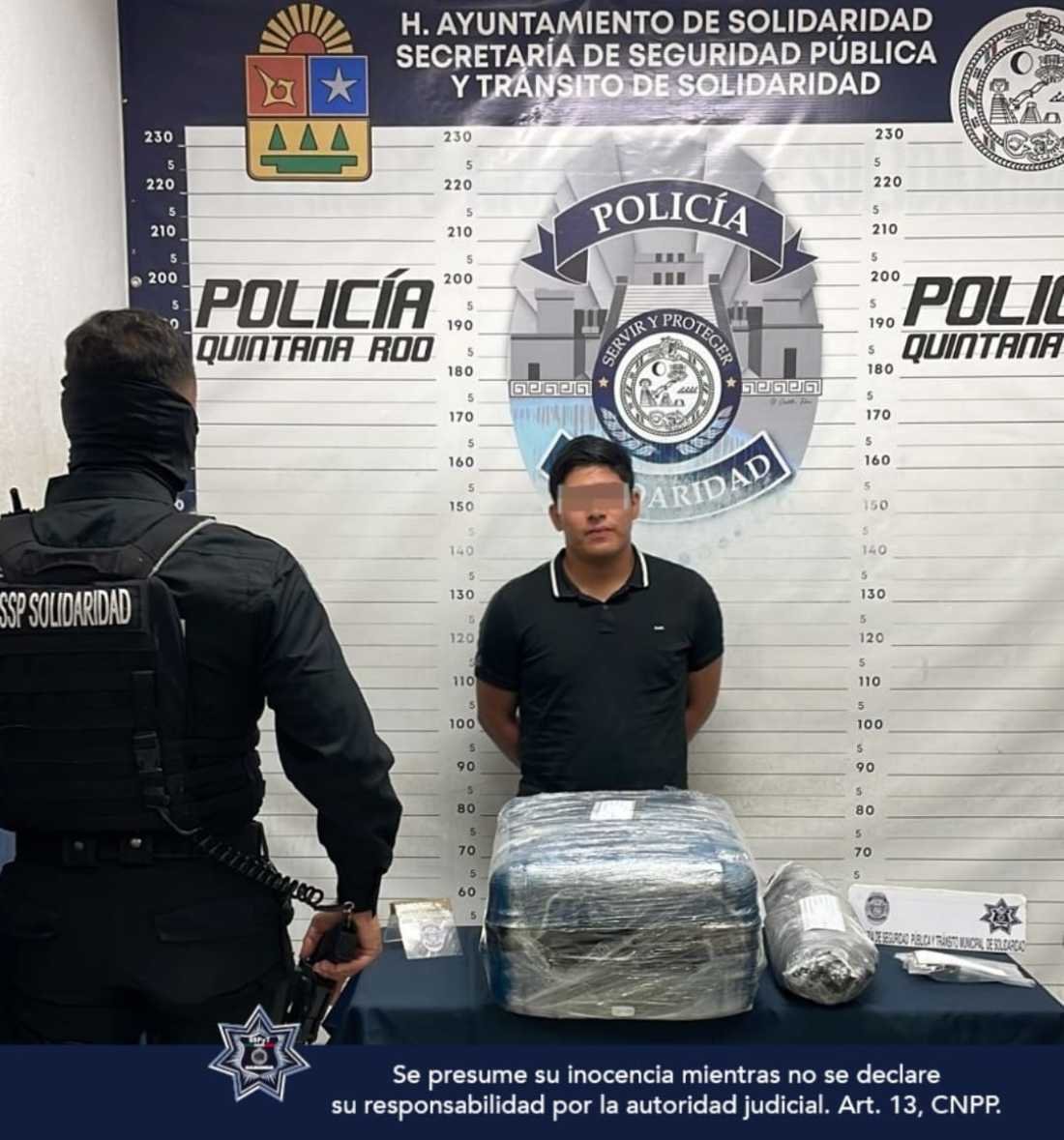 Detenido en Playa del Carmen por robo tras romper el cristal de un vehículo