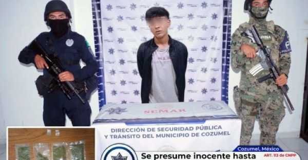 Detienen a dos individuos por delitos contra la salud y quedan a disposicion de la FGE 1