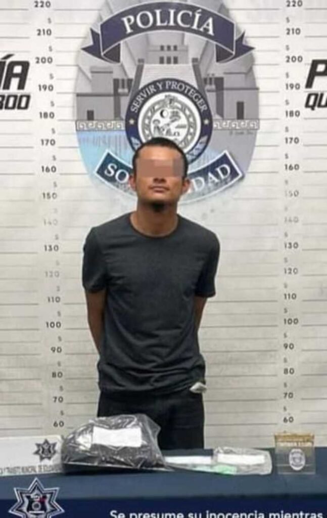 Dos individuos arrestados en Playa del Carmen tras ser sorprendidos con drogas 1