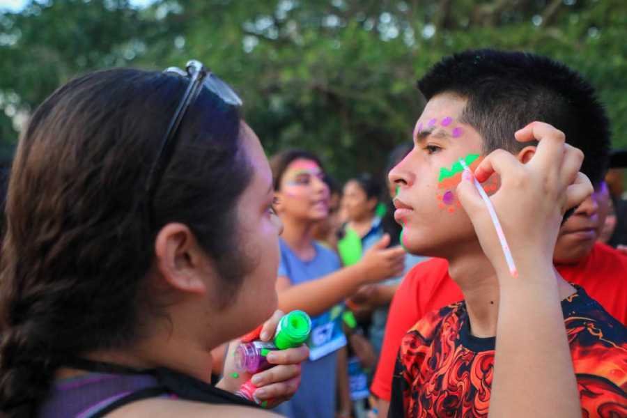 Exito rotundo en la historica carrera inaugural de Puerto Aventuras 1