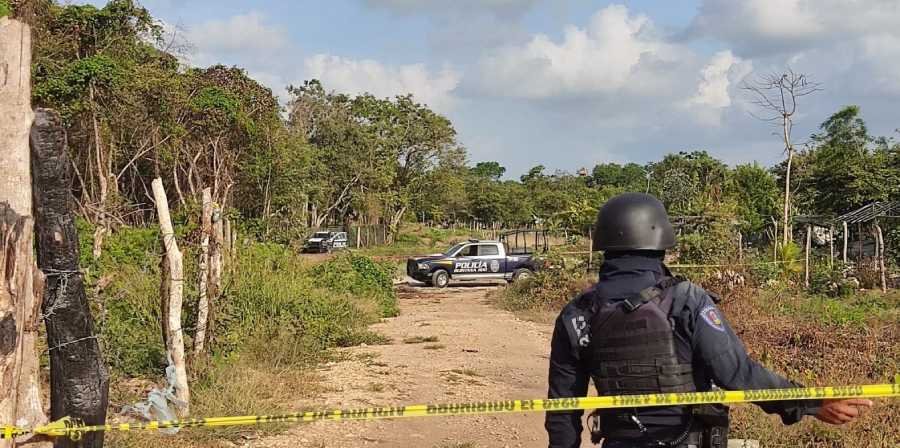 Hallan cuerpo desfigurado a machetazos en Chetumal