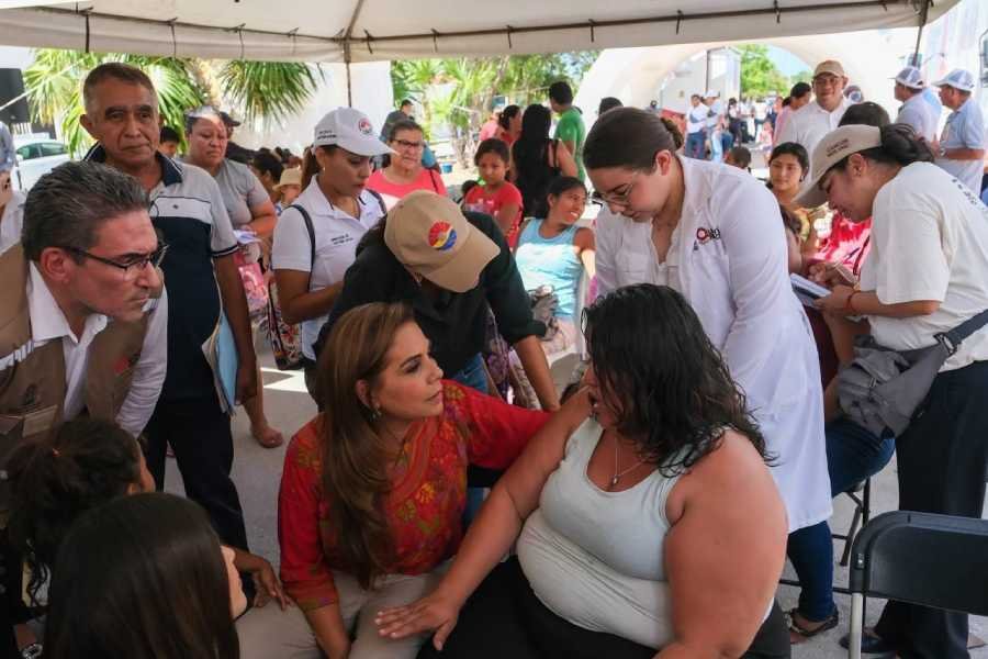 Mara Lezama brinda acceso igualitario a la salud en Villas Otoch Paraiso 2