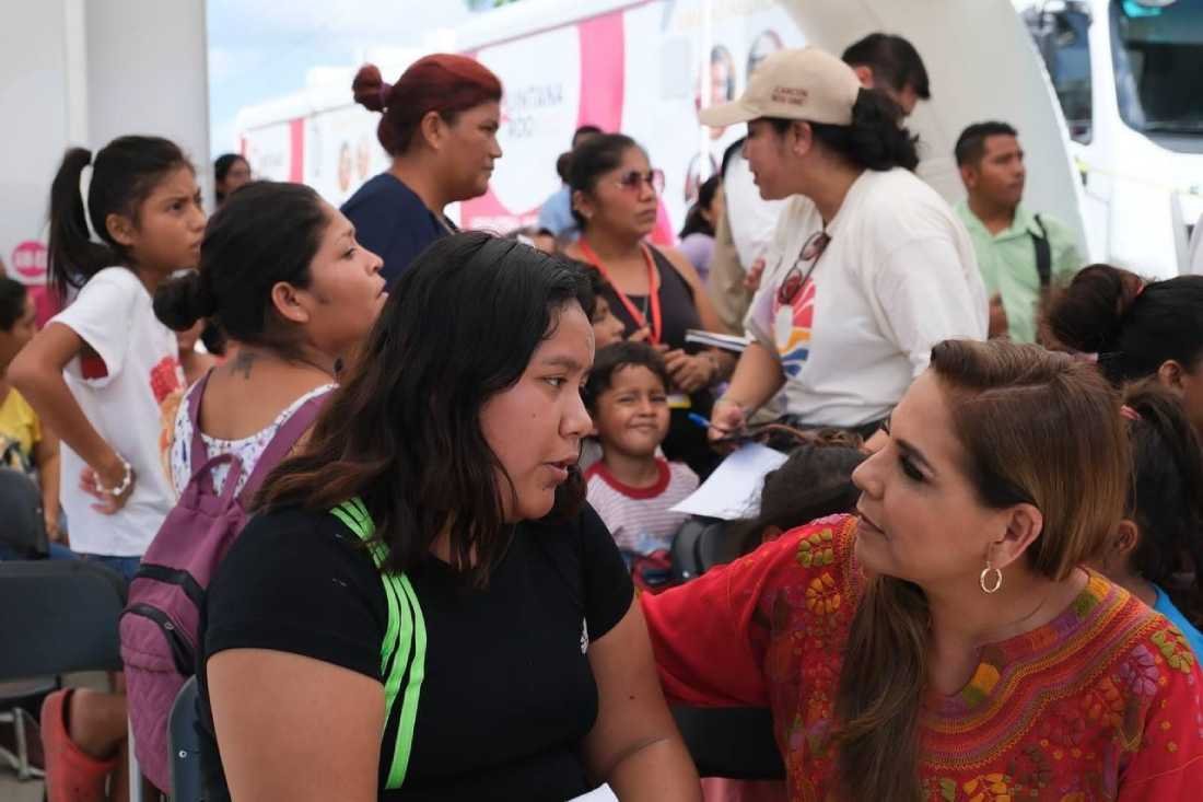 Mara Lezama brinda acceso igualitario a la salud en Villas Otoch Paraíso