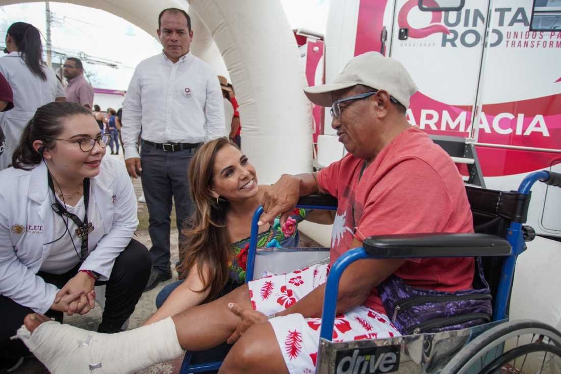 Mara Lezama lleva atención médica a la región 235 con el programa Salud para Tod@s