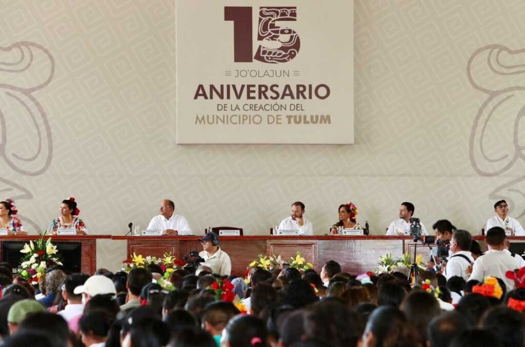 Mara Lezama vislumbra un horizonte próspero para Tulum mediante trabajo y unidad