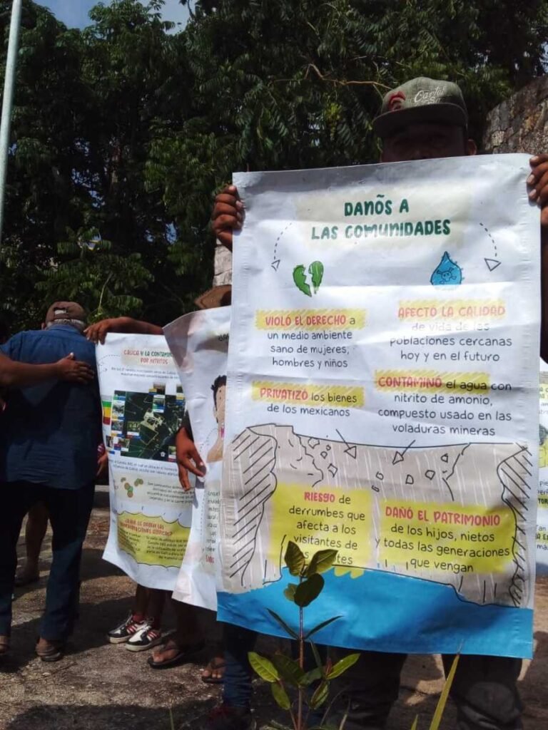Movimiento Indigena Peninsular exige justicia por el dano ambiental de SACTUN 2