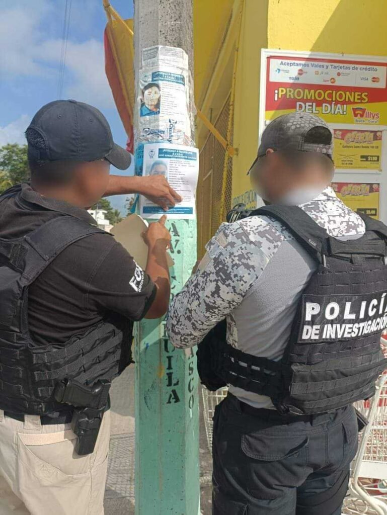 Operativo conjunto de FGE y Grupo de Coordinacion para buscar a personas desaparecidas en Chetumal 2