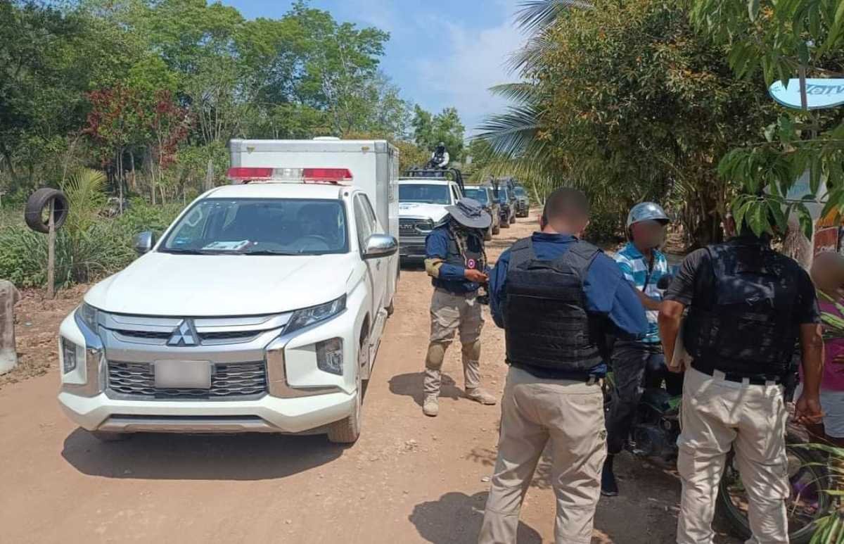 Operativo conjunto de FGE y Grupo de Coordinación para buscar a personas desaparecidas en Chetumal