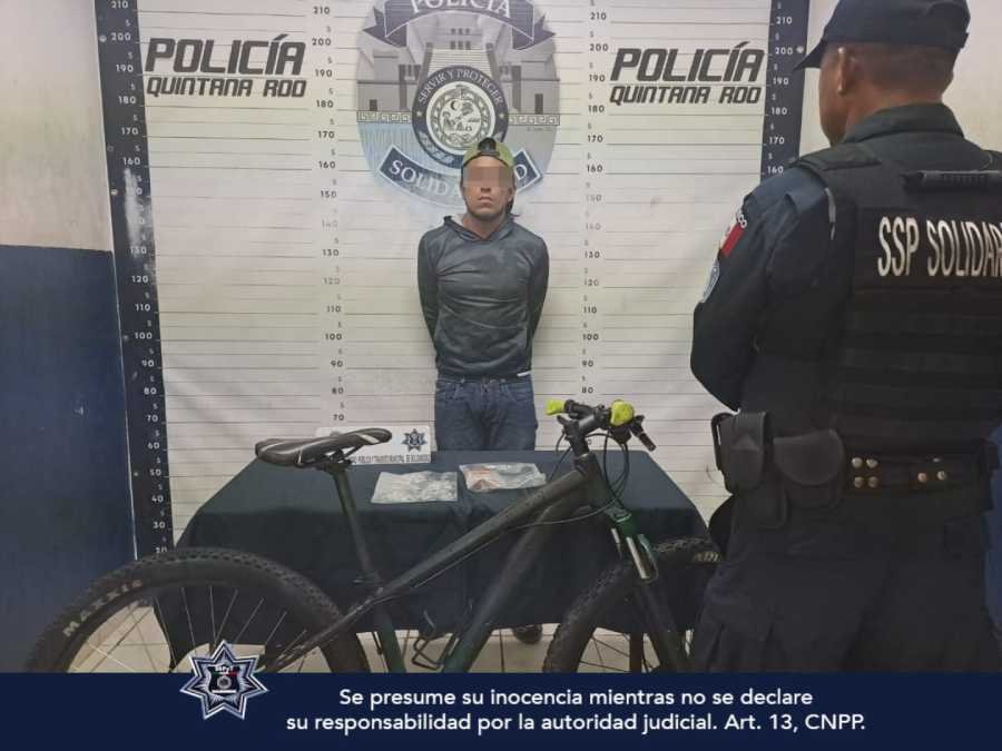 Operativo contra el narcomenudeo en Solidaridad Policia Municipal detiene a 7 personas y asegura armas y drogas 2