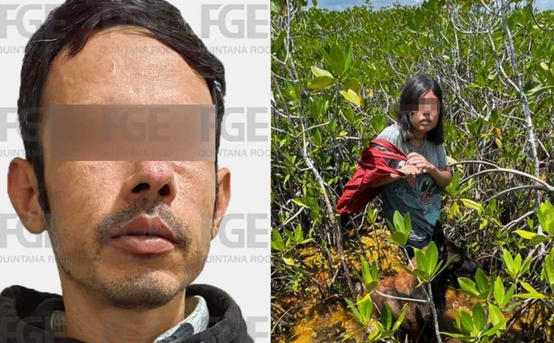 Padre de Iris Onahi detenido por abandonarla en el manglar de Chetumal