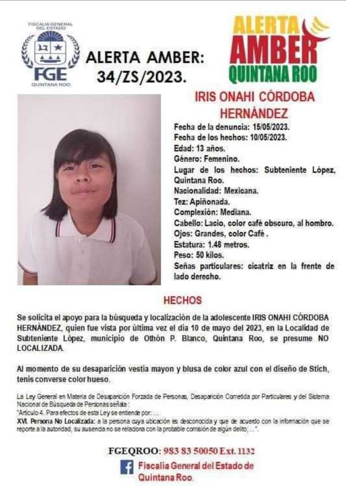 Persiste la busqueda de una joven desaparecida en OPB 2