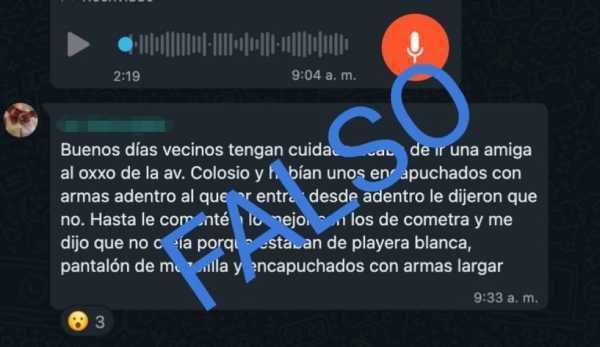 Policia desmiente falsa alarma de personas armadas en tienda Oxxo 1