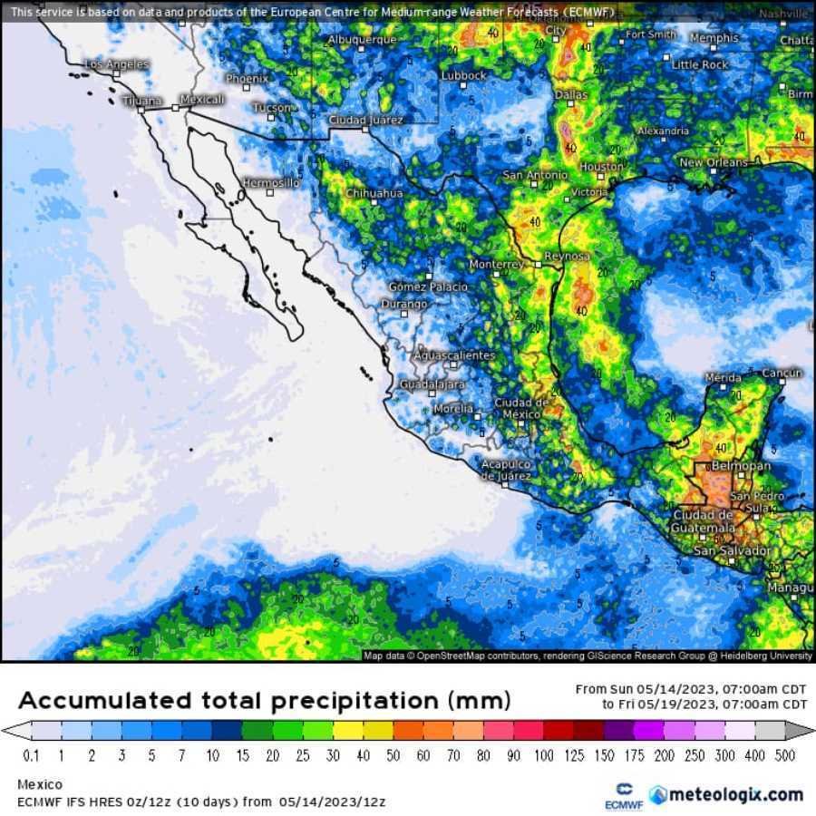 Pronóstico de lluvias para Quintana Roo y Península de Yucatán 2 Pronostico de lluvias para Quintana Roo y Peninsula de Yucatan 2