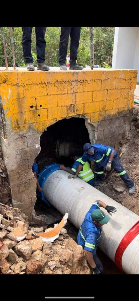 Resuelta la Reaparicion de una Fuga de Agua en Playa del Carmen 1