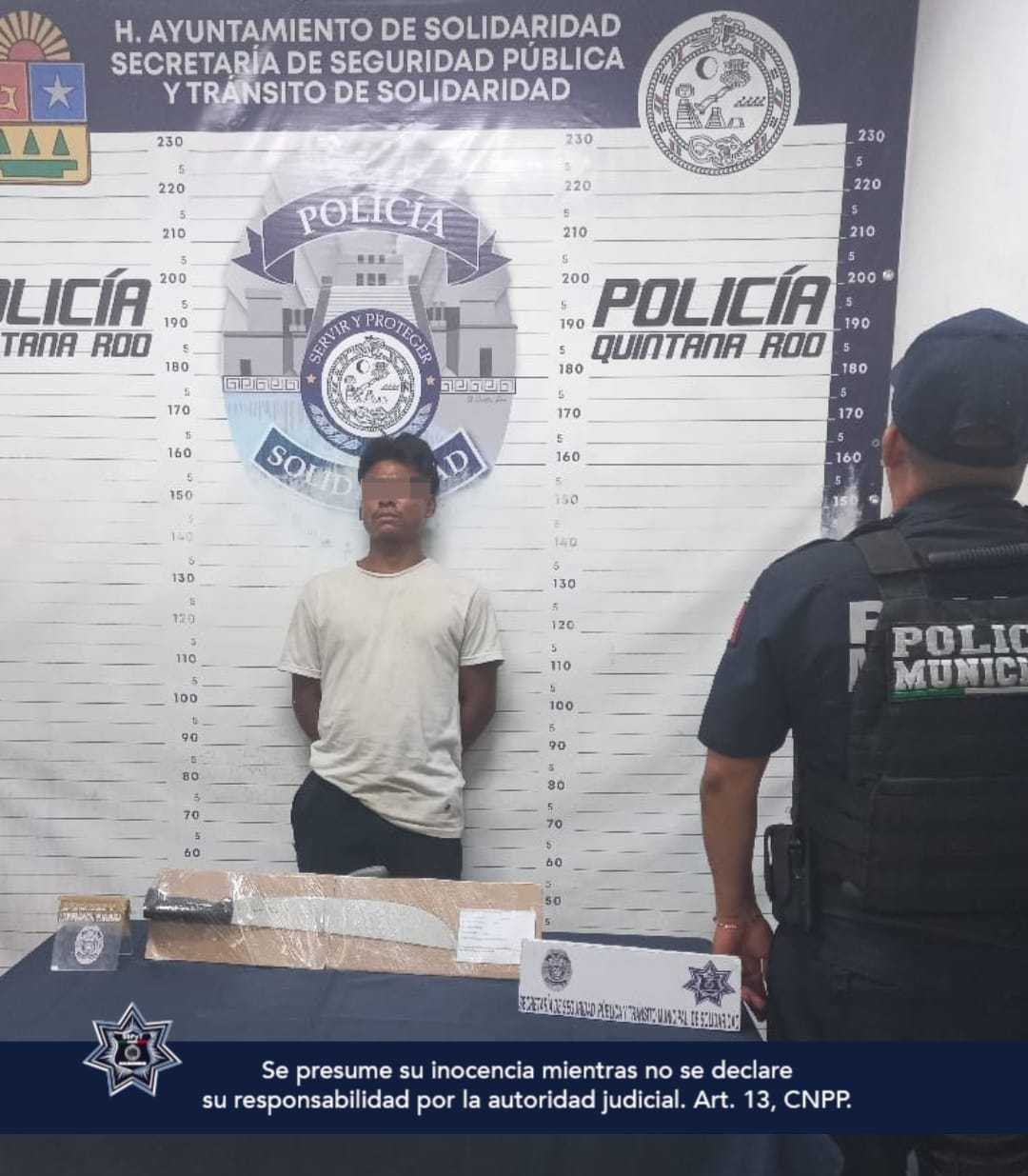 Sanguinario asaltante hiere a víctima en violento intento de robo de bicicleta en Playa del Carmen