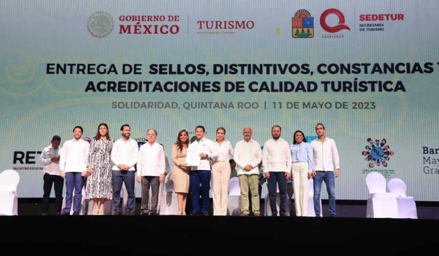 Solidaridad consolida su calidad turistica con 219 distintivos 1