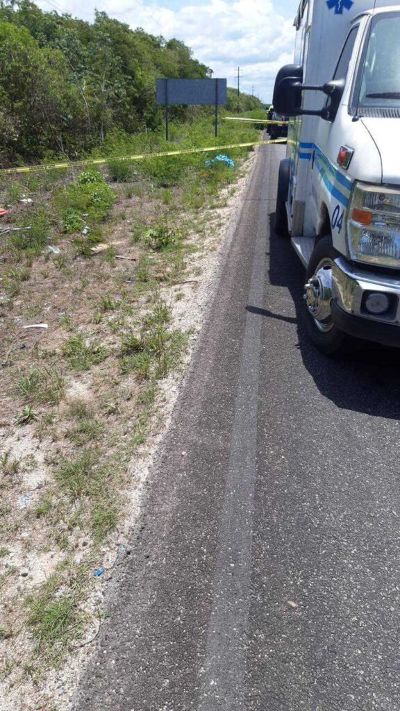 Trabajador atropellado mientras abanderaba obra en carretera federal 307 1